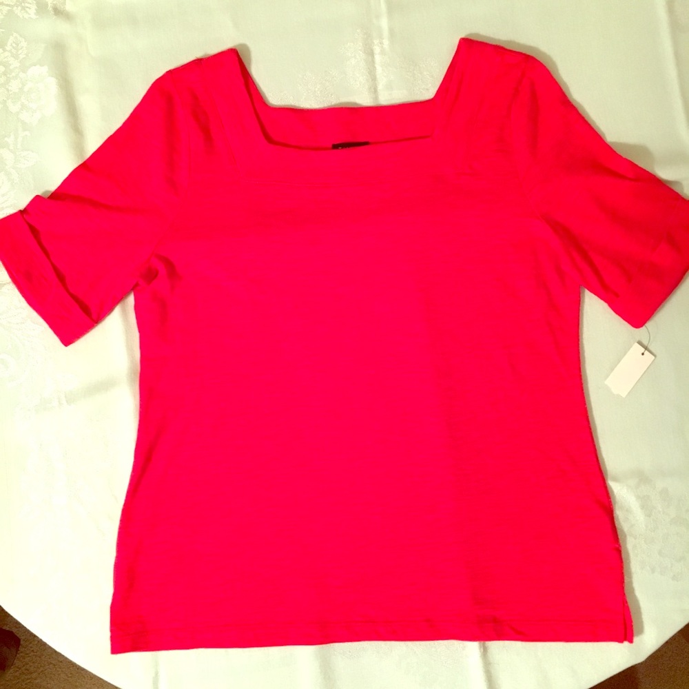 Red blouse